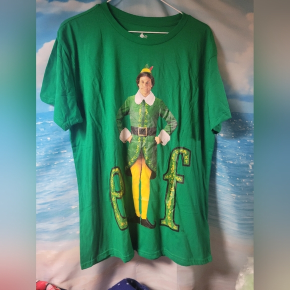 Elf NWOT‎ Christmas Tshirt One Size Unisex - Picture 1 of 4